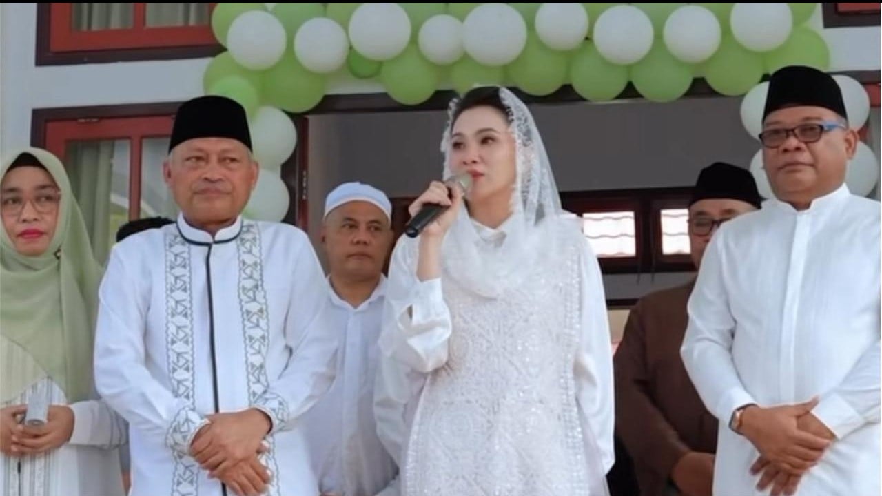Sherly Tjoanda bersilaturahmi di kediaman Wakil Gubernur saat Idul Adha
