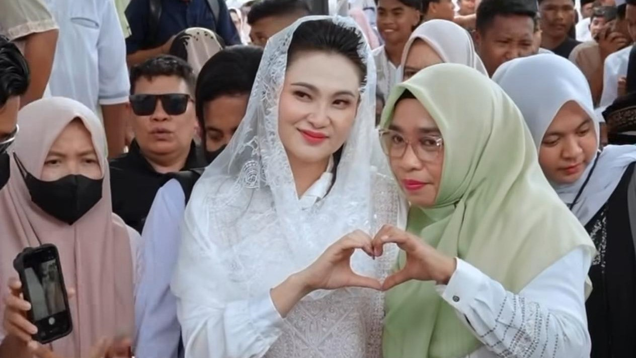 Sherly Tjoanda bersilaturahmi di kediaman Wakil Gubernur saat Idul Adha