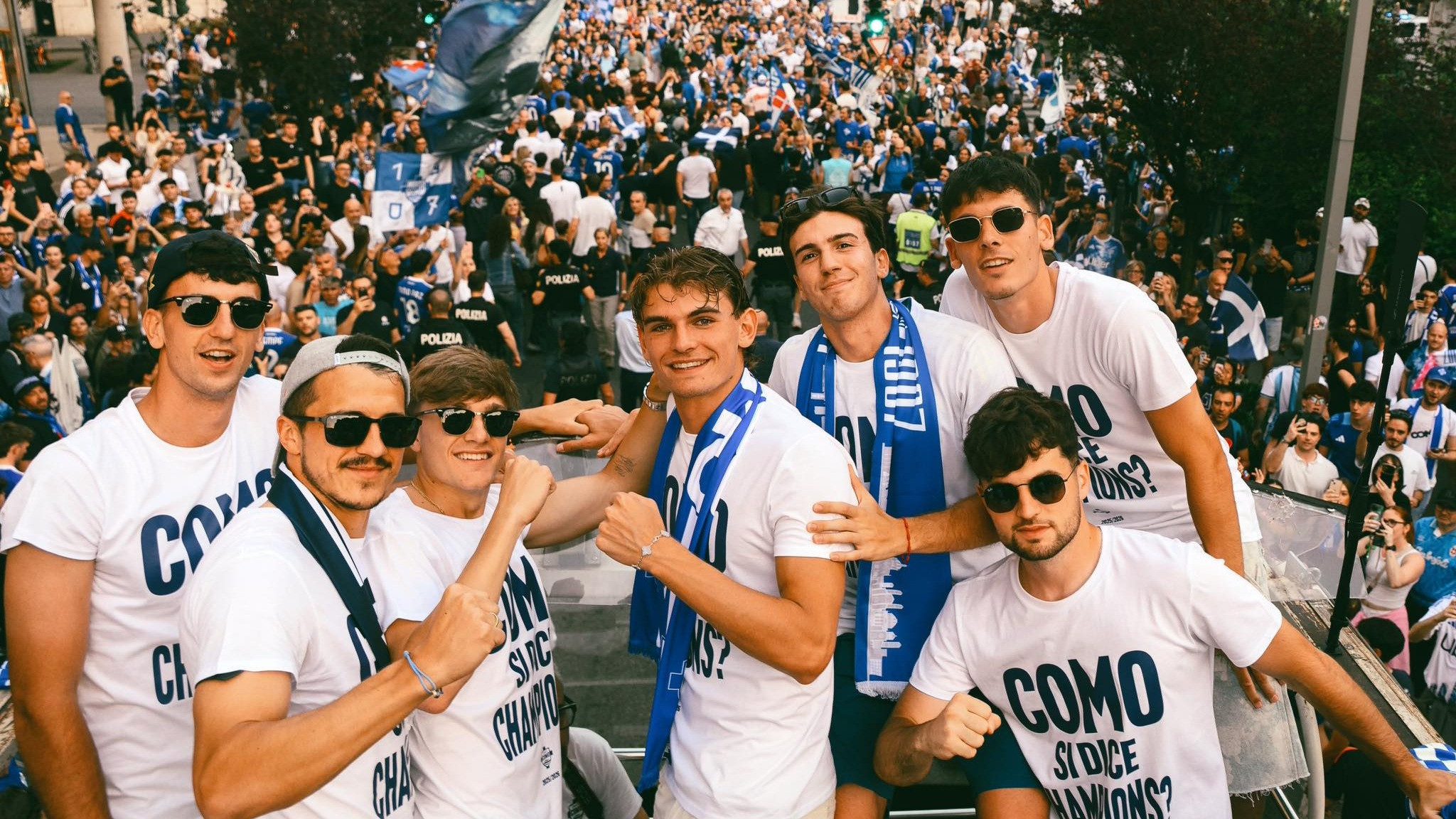 Como 1907 lolos Liga Champions