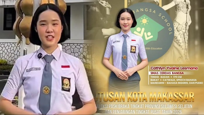 Siswi asal Makassar, Cathlyn Yvaine Lesmana