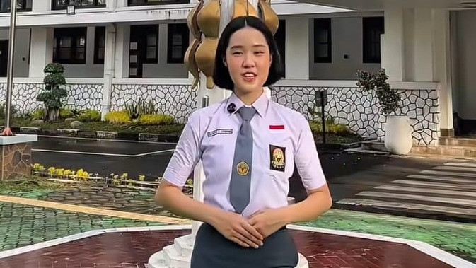 Siswi asal Makassar, Cathlyn Yvaine Lesmana
