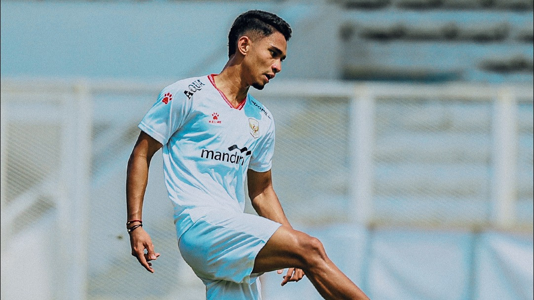 Pemain Timnas Indonesia Marselino Ferdinan