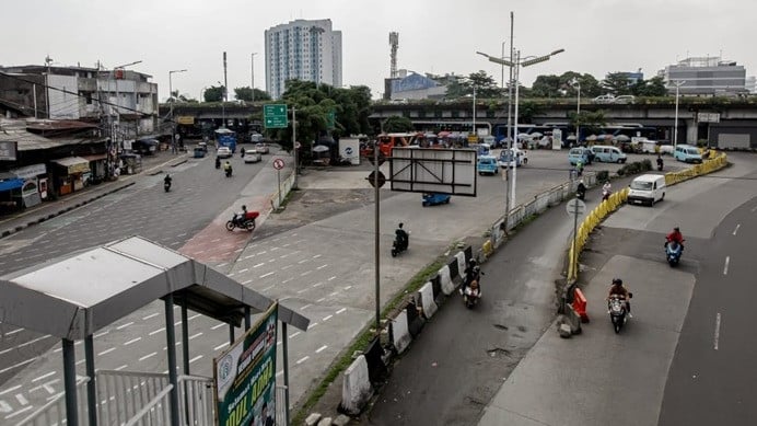 H+1 Idul Adha, Sejumlah Ruas Jalan di Jakarta Terpantau Lengang