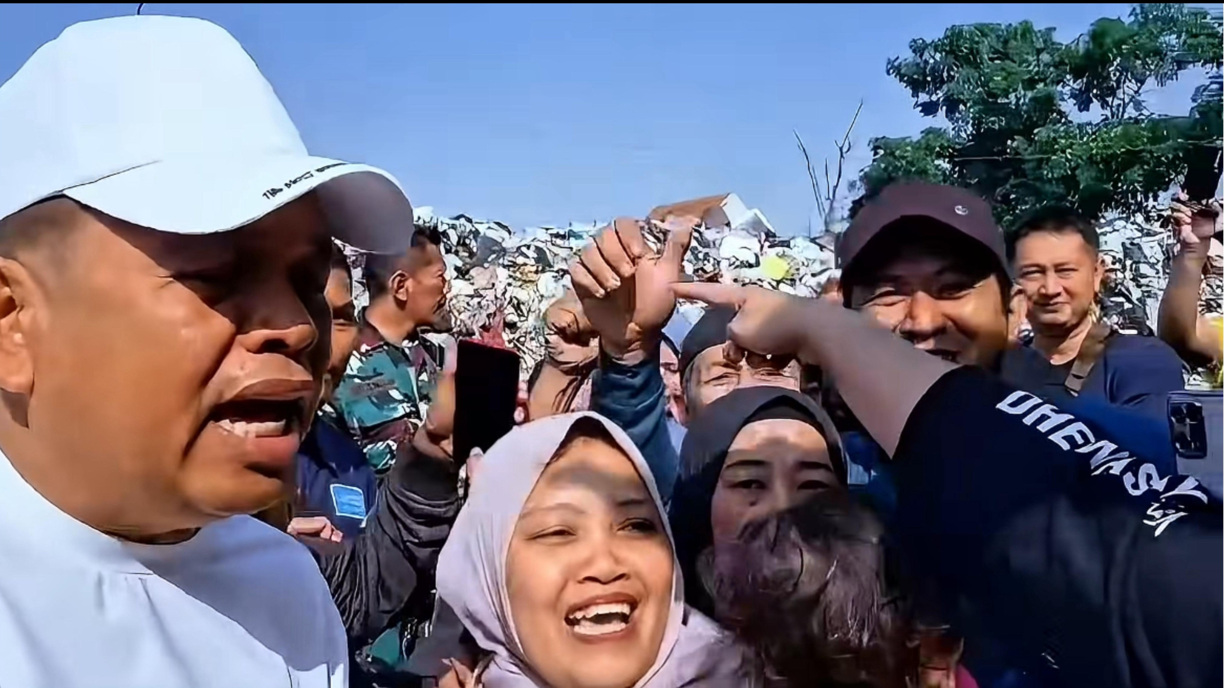 Dedi Mulyadi di TPS Pasar Ciwastra