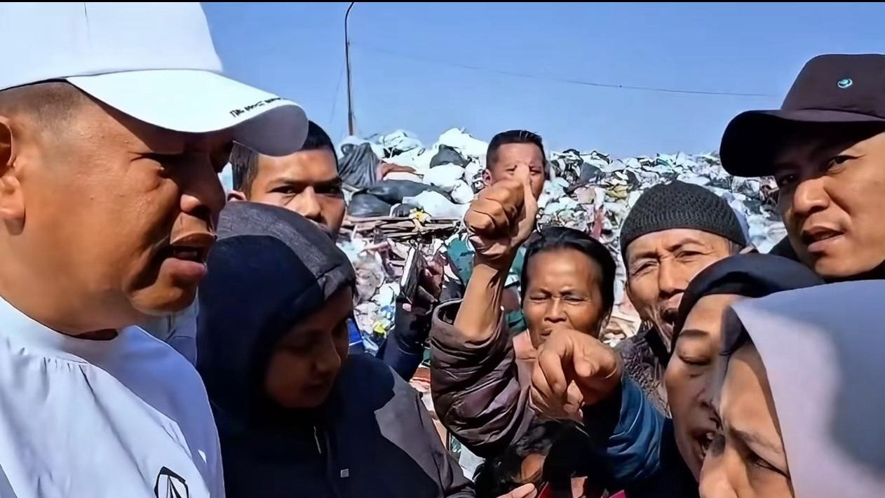 Dedi Mulyadi di TPS Pasar Ciwastra