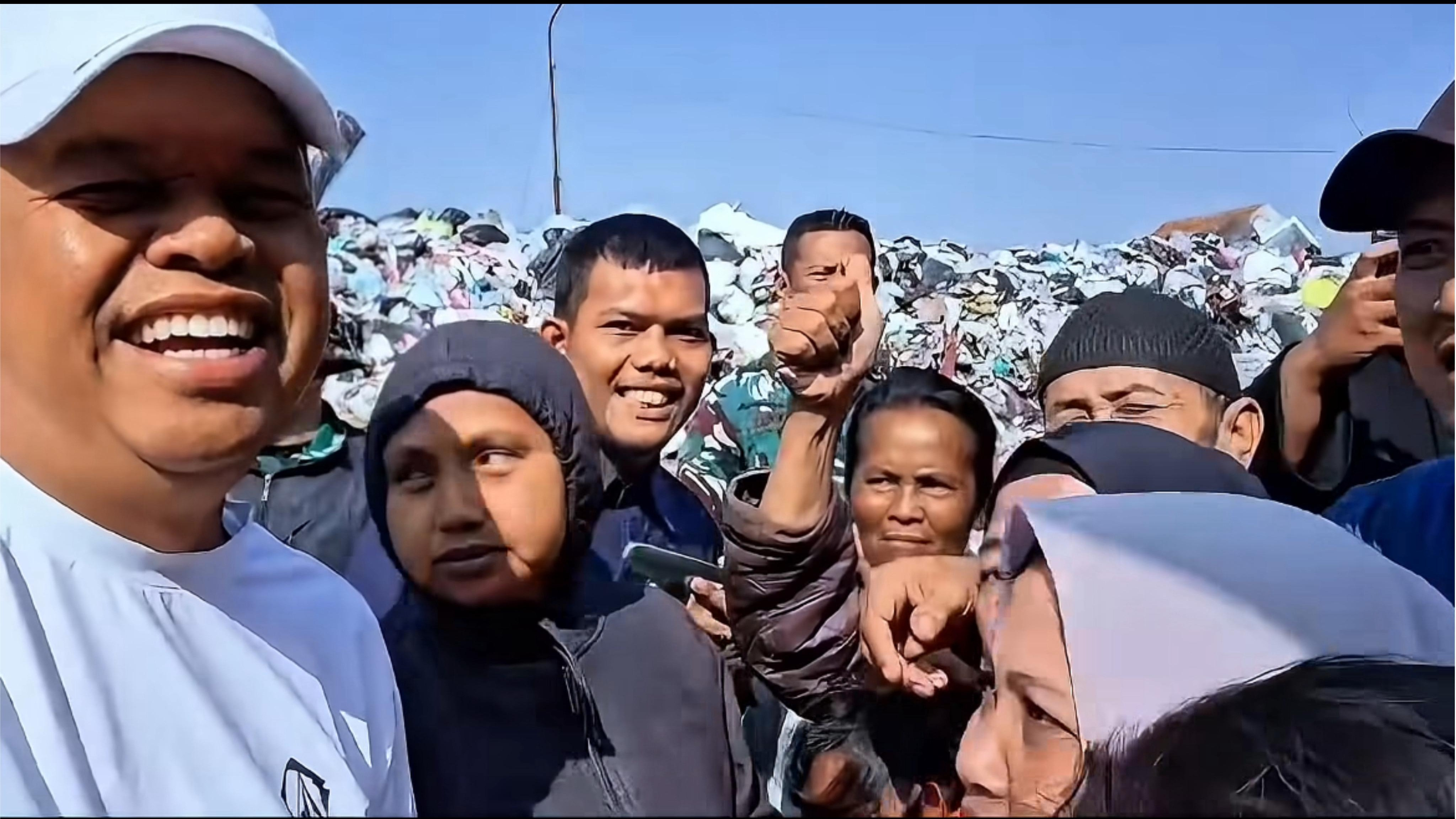 Dedi Mulyadi di TPS Pasar Ciwastra