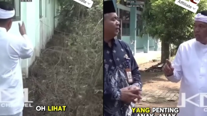 Gubernur Jawa Barat Dedi Mulyadi (KDM) tegur kepala sekolah SMKN 2 Subang karena kondisi lingkungan tempat belajar yang tak terawat