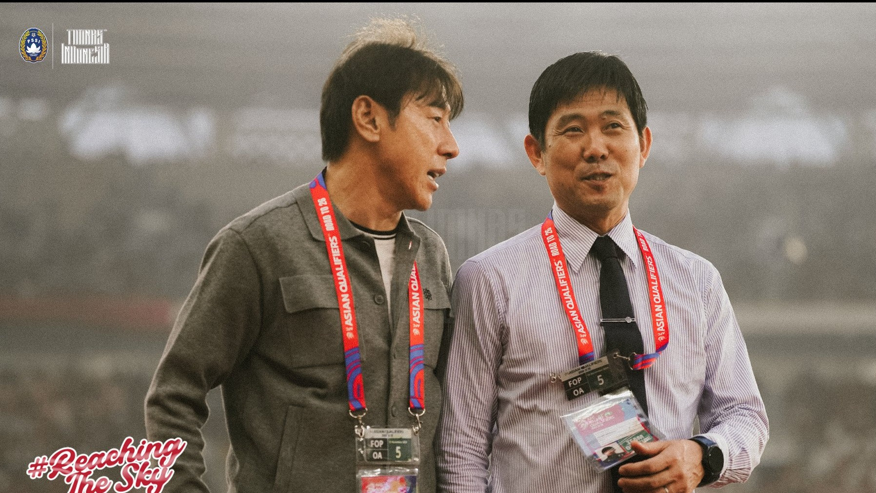 Shin Tae-yong saat melatih Timnas Indonesia