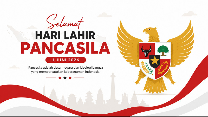 Ilustrasi Hari Lahir Pancasila