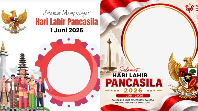 Twibbon Hari Lahir Pancasila 2026