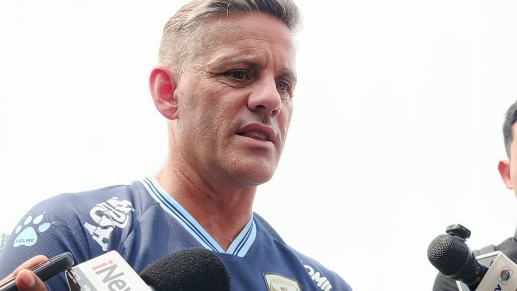 John Herdman di Sesi Latihan Timnas Indonesia Jelang Piala AFF 2026