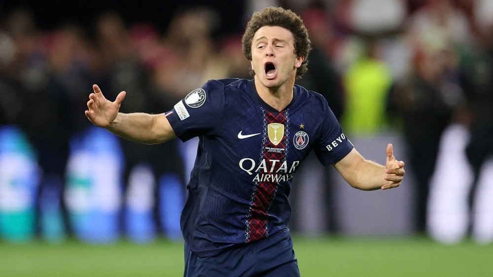 Gelandang PSG Joao Neves