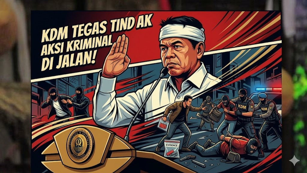 Kang Dedi Mulyadi (KDM) Tindak Tegas Kriminalitas di Jalan