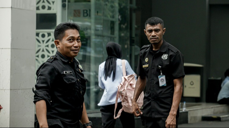 Suasana di Gedung Badan Gizi Nasional (BGN) saat terjadinya penggeledahan oleh Kejaksaan Agung RI pada Rabu (3/6/2026)