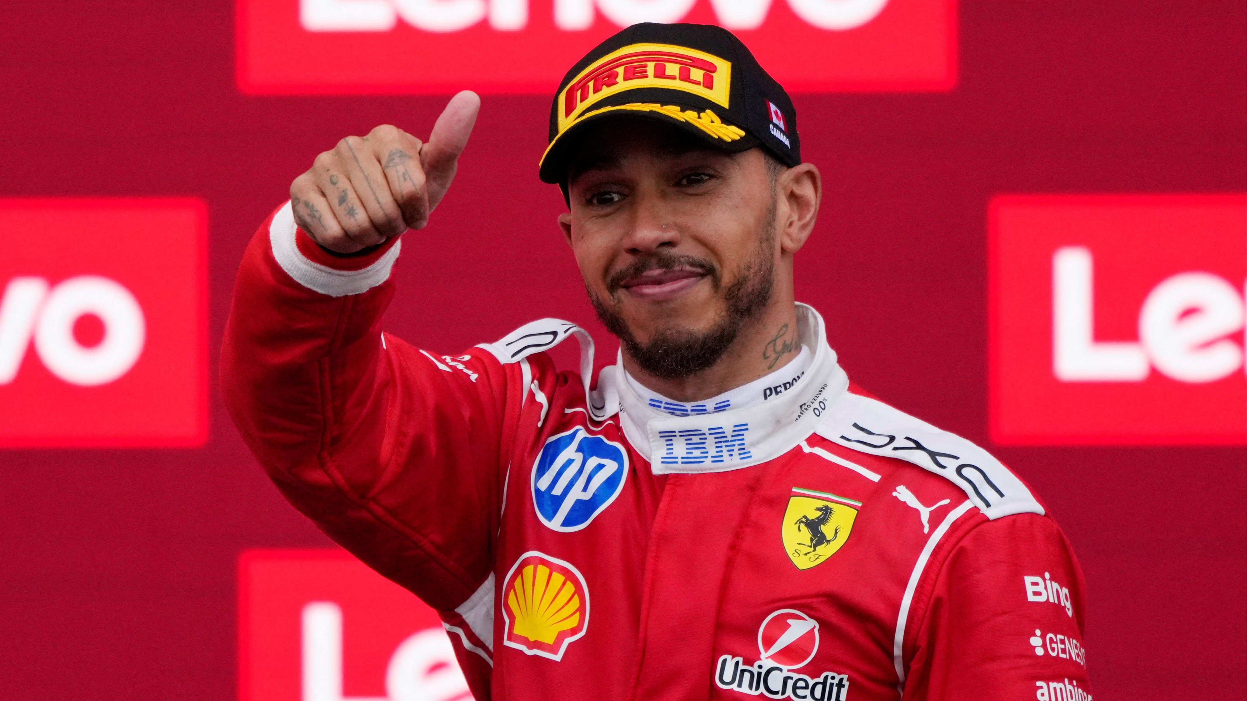 Pembalap Ferrari, Lewis Hamilton