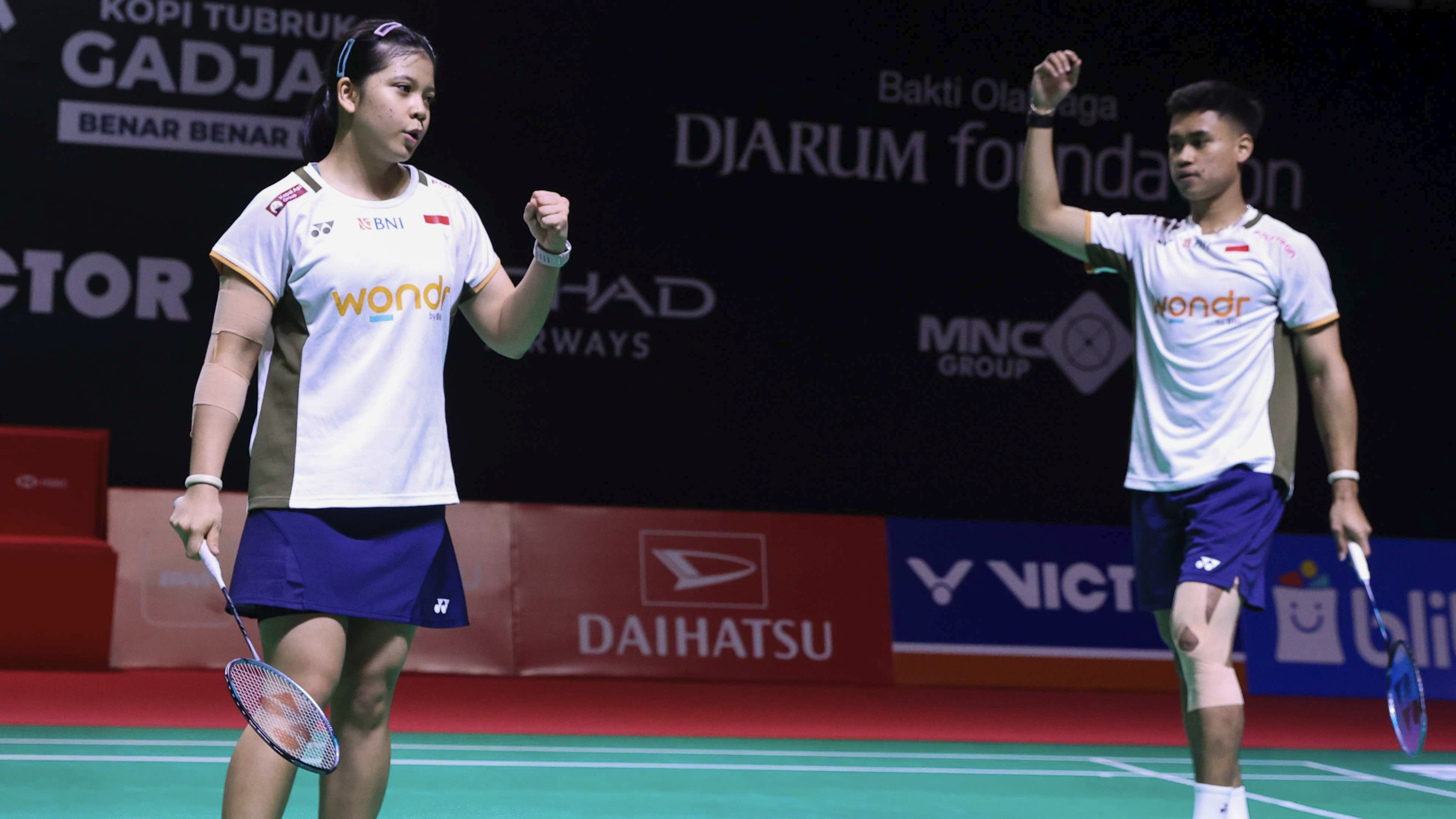 Ganda campuran Indonesia, Jafar Hidayatullah/Felisha Alberta Nathaniel Pasaribu