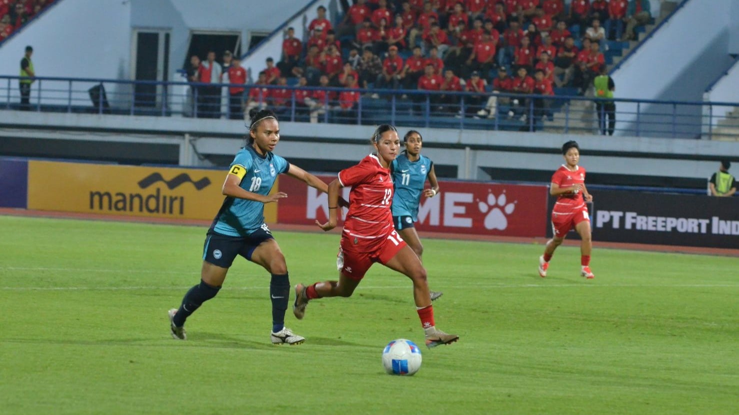 Timnas Indonesia Putri kalah dari Singapura