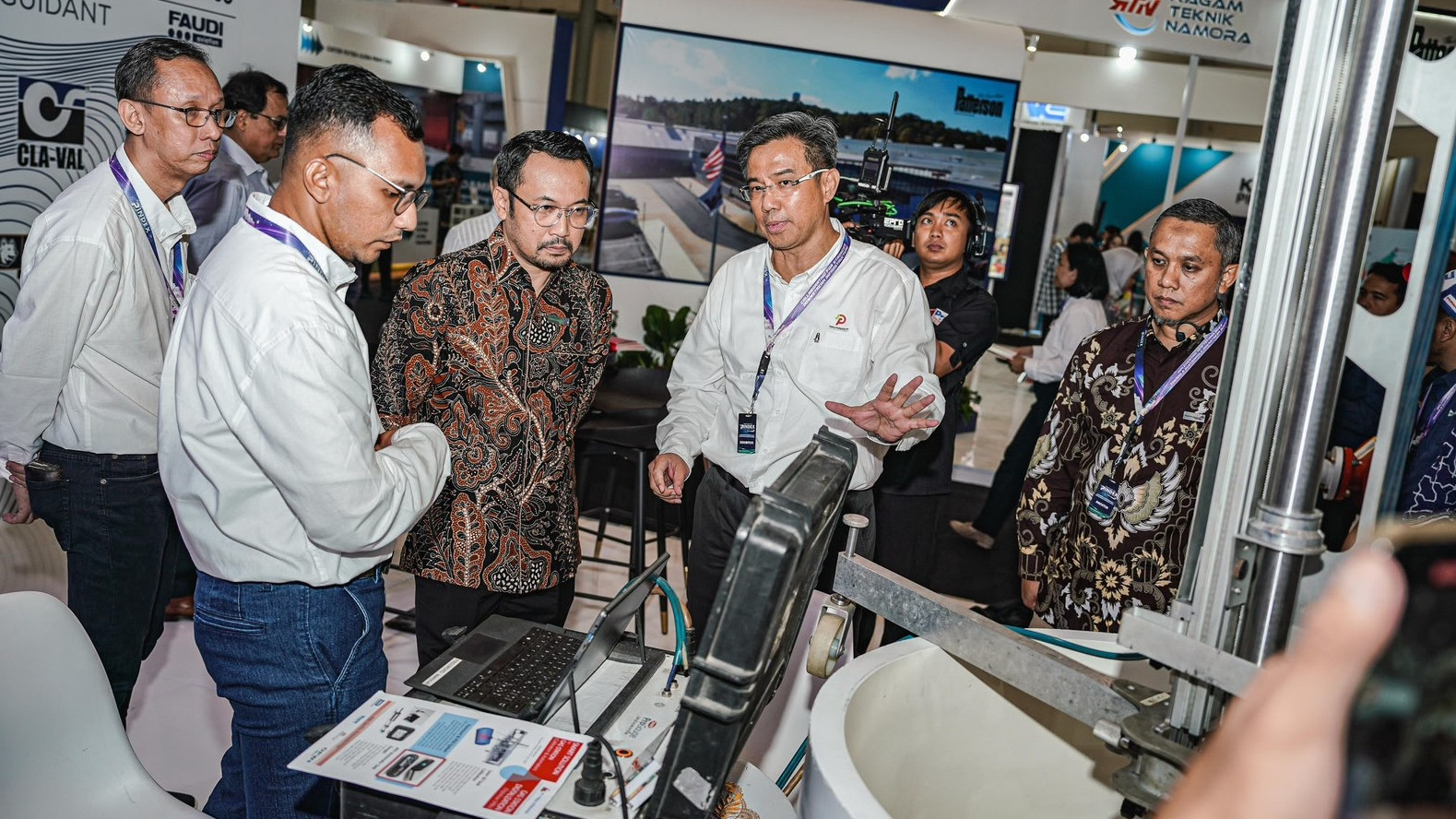 Dirut Pertamina Patra Niaga, Mars Ega Legowo Putra, saat pembukaan PINDEX 2026.
