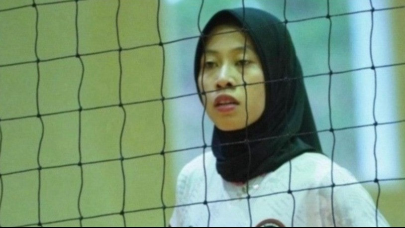 Megawati Hangestri di Timnas Voli Putri Indonesia