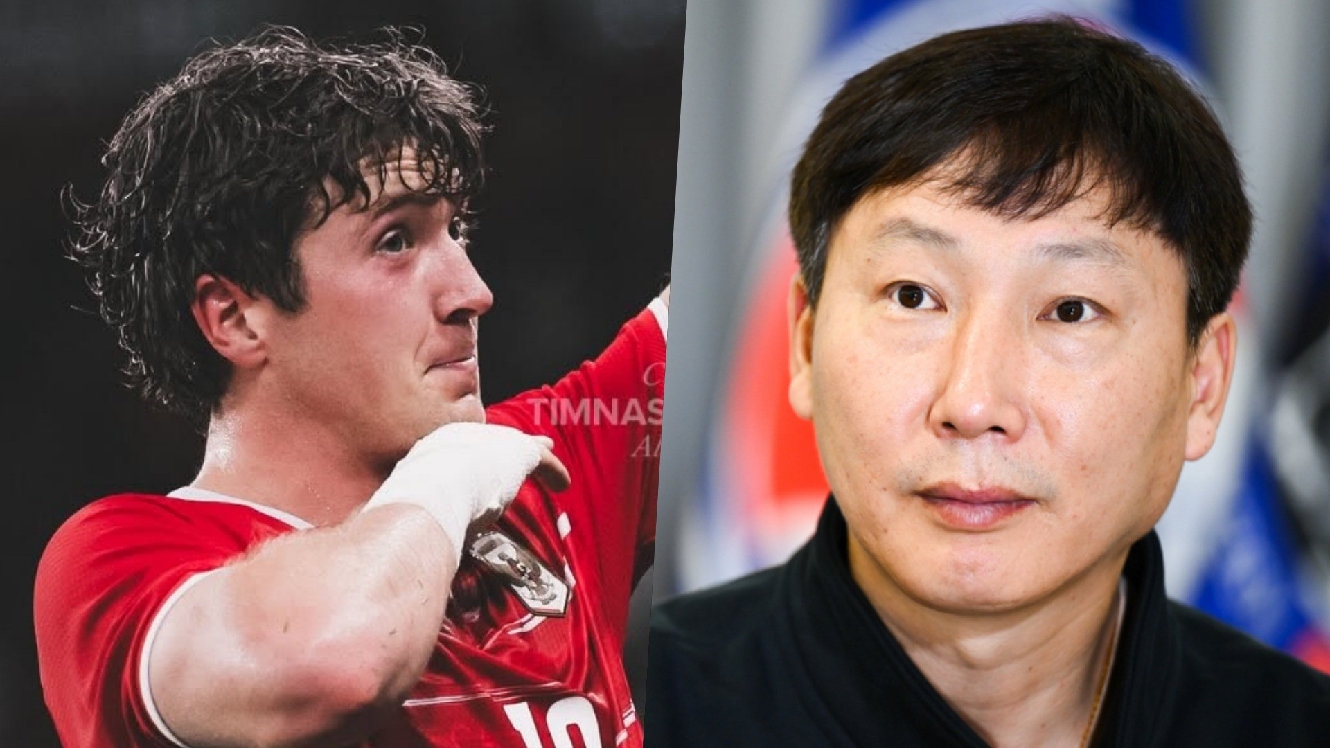 Pemain Timnas Indonesia, Ole Romeny | Pelatih Timnas Vietnam, Kim Sang-sik