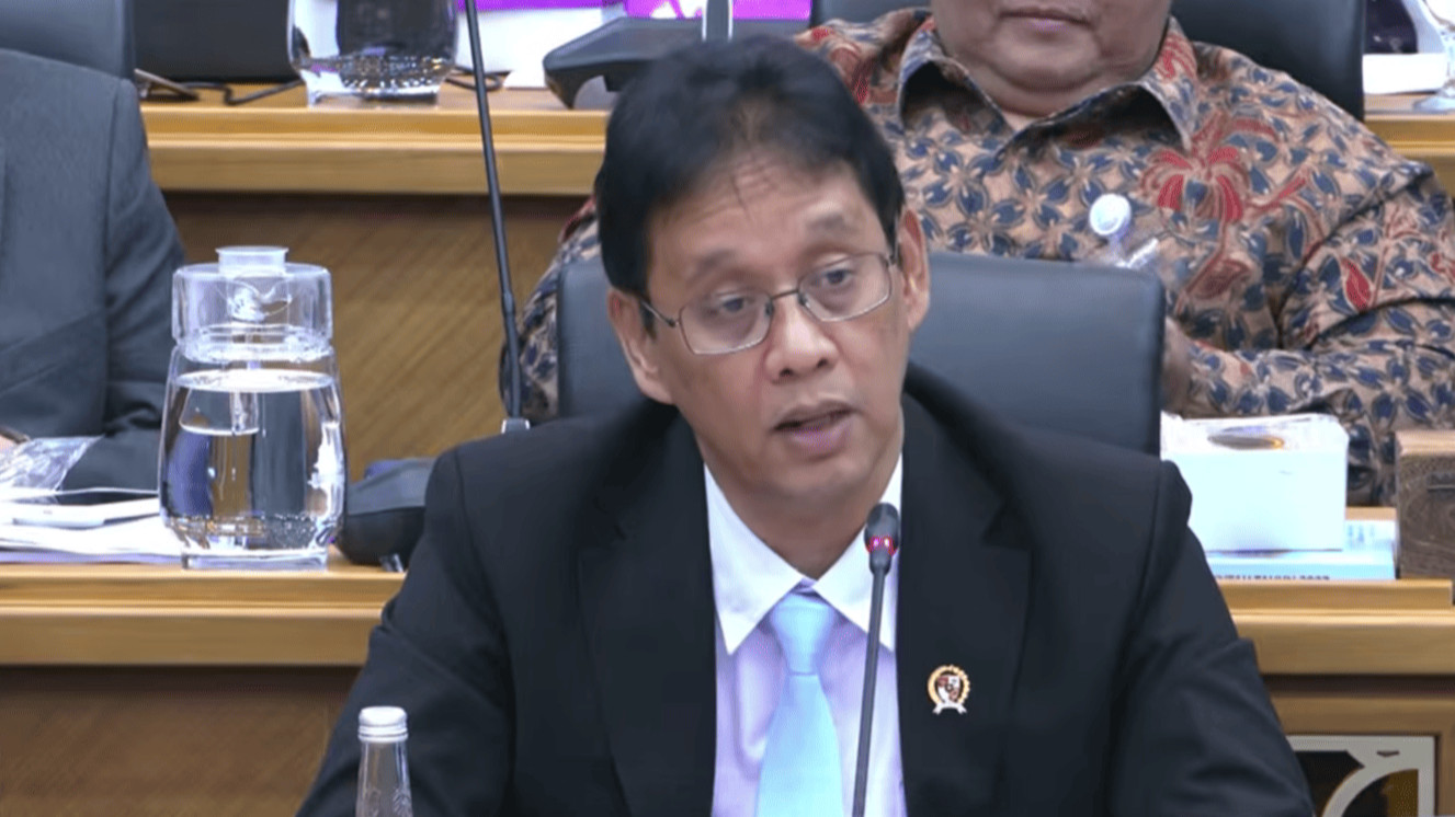 Menkeu Purbaya dalam rapat bersama Badan Anggaran (Banggar) DPR RI, Selasa (9/6/2026).