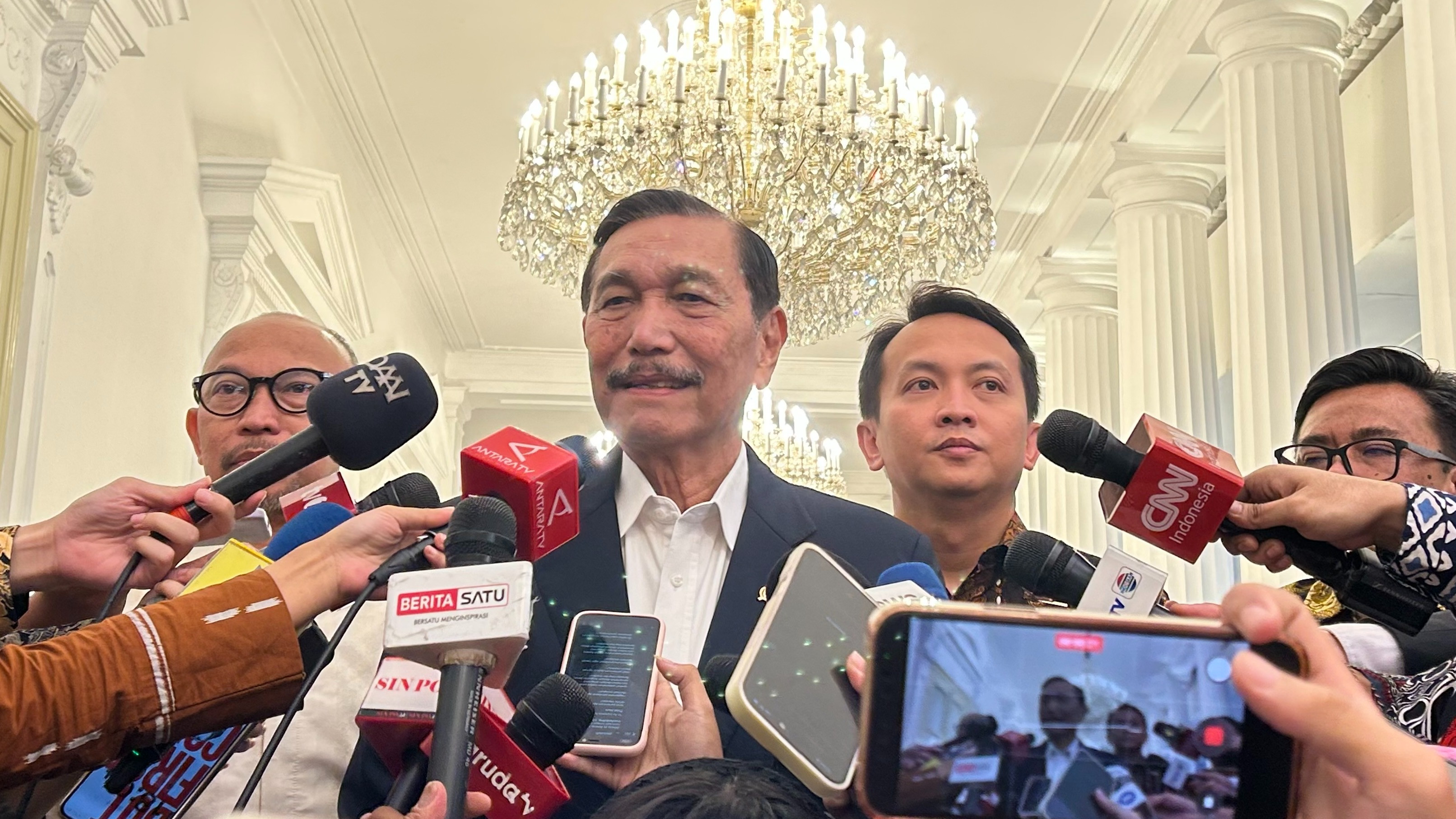 Ketua Dewan Ekonomi Nasional (DEN), Luhut Binsar Pandjaitan.