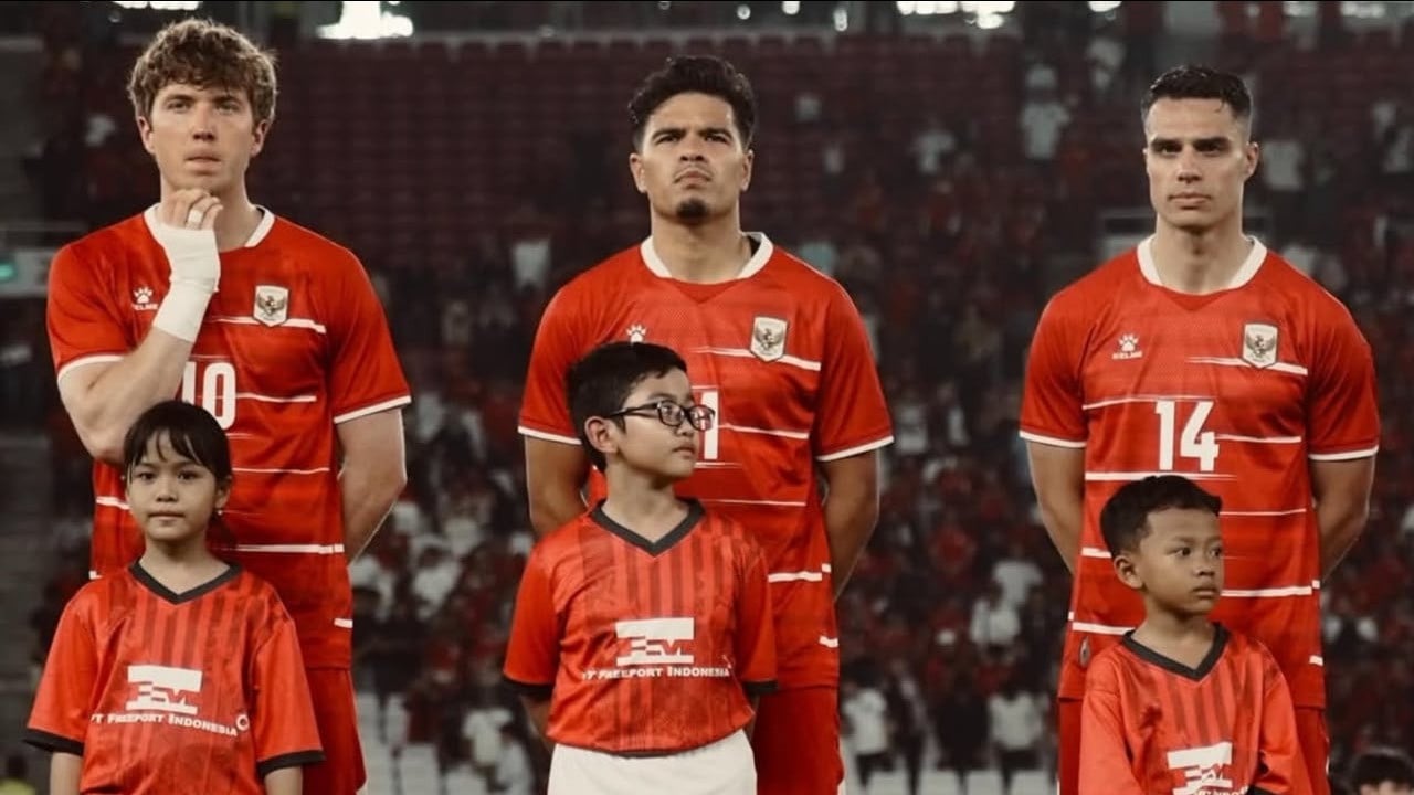 Pemain Timnas Indonesia di Laga FIFA Matchday