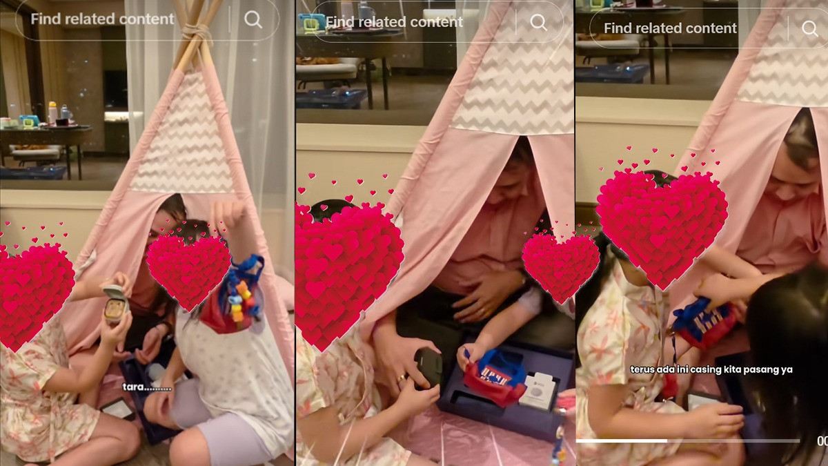 Selain Live, Adik Ipar Sarwendah Ternyata Pernah Ajak Putri Ruben Onsu Unboxing Produk
            - galeri foto