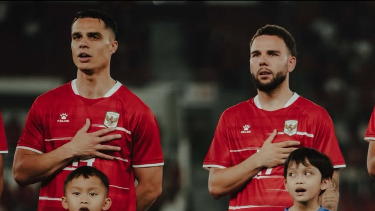 Pemain Timnas Indonesia, Calvin Verdonk dan Joey Pelupessy, di FIFA Matchday 2026