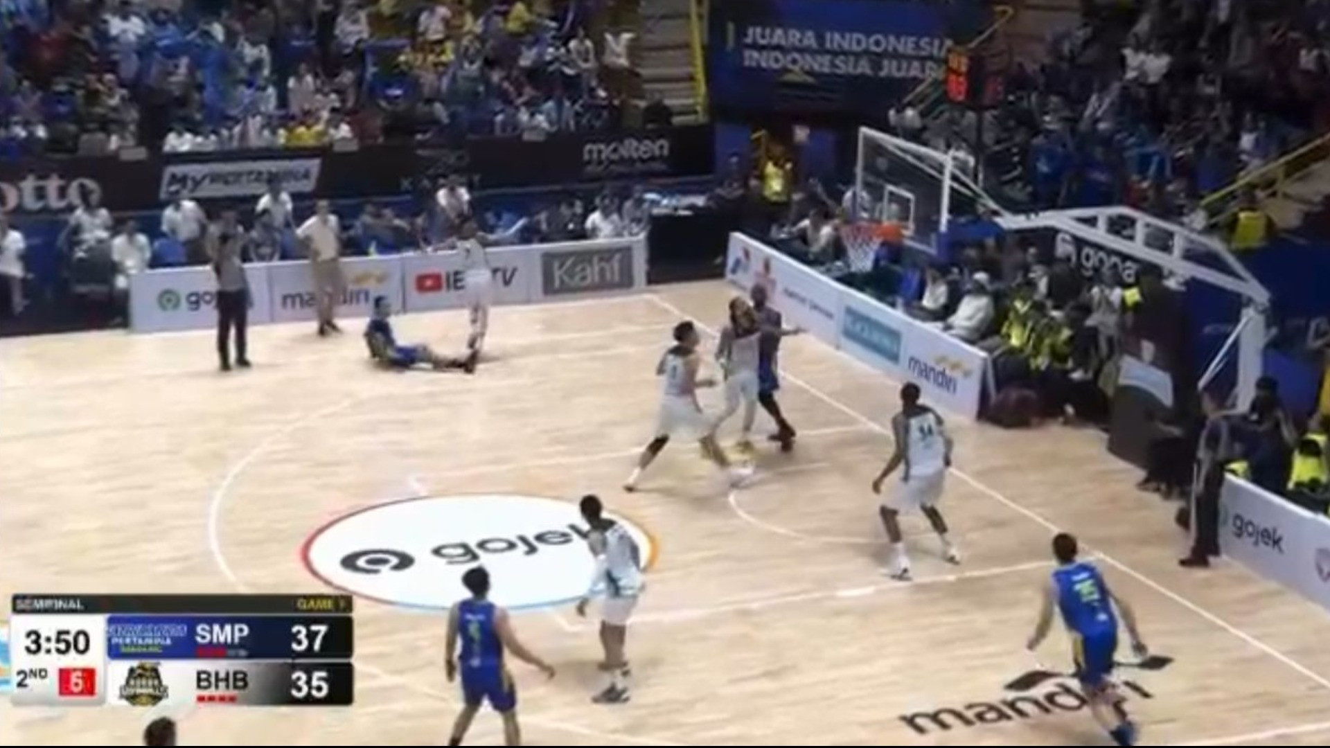 Laga Semifinal IBL 2026 anatara Satria Muda Bandung vs Bogor Hornbills