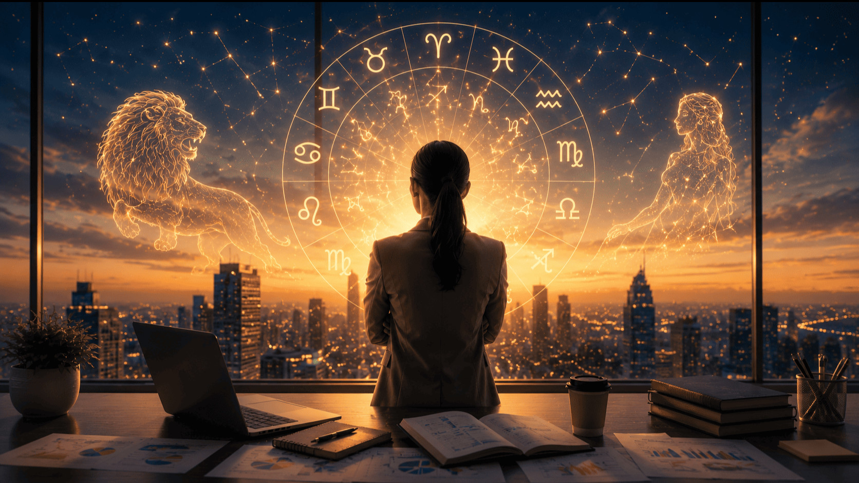 Ilustrasi ramalan karier zodiak