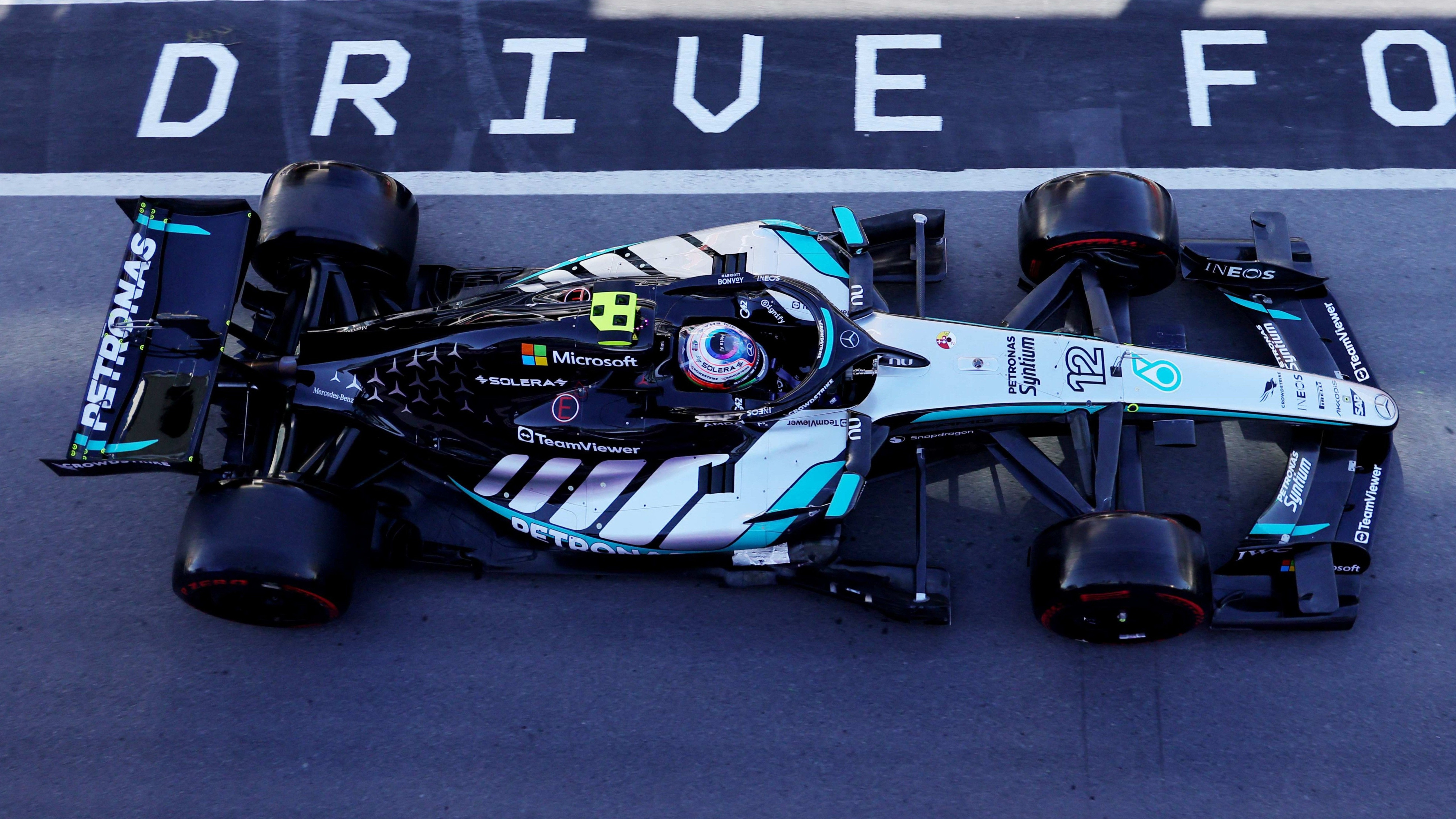 Pembalap Mercedes, Kimi Antonelli di F1 GP Kanada 2026
