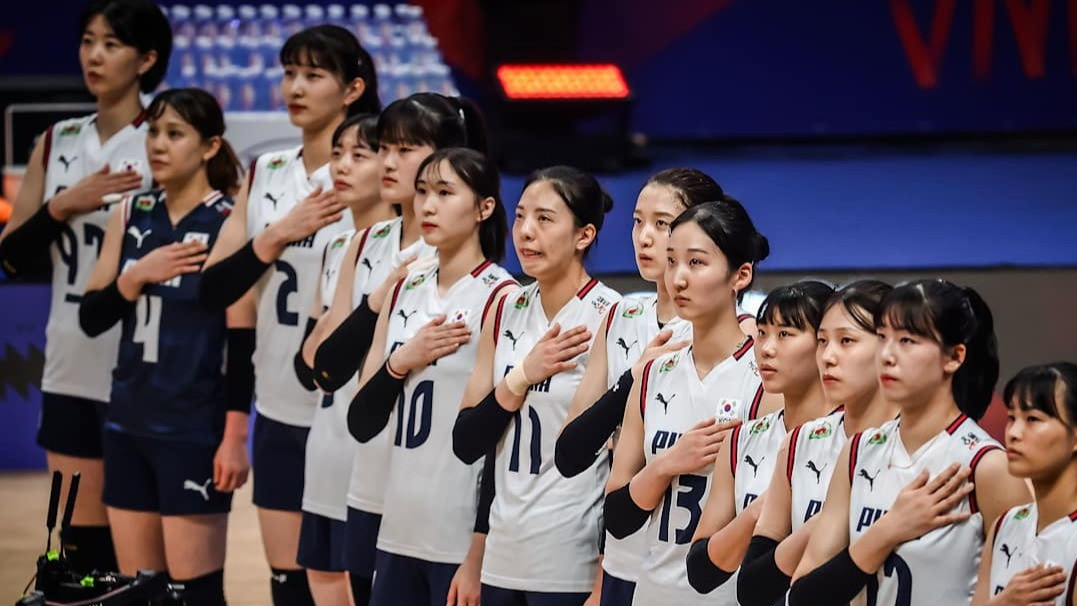 Timnas Voli Putri Korea Selatan di VNL 2025