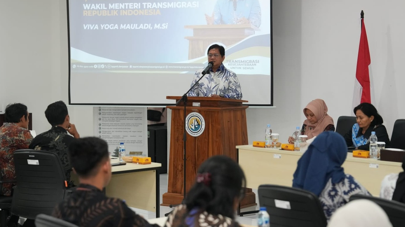 Wakil Menteri Transmigrasi Viva Yoga Mauladi 