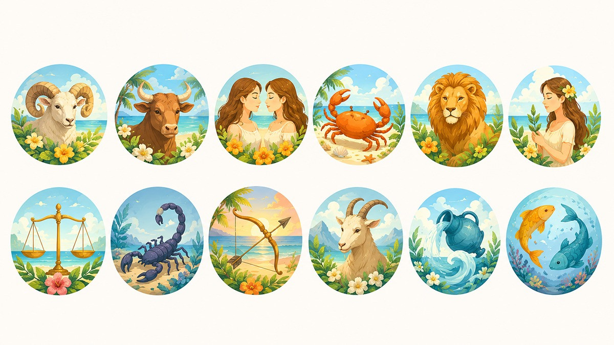Ilustrasi Zodiak