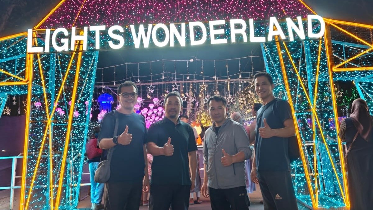 Wisata malam bertajuk Lights Wonderland Ken Arok