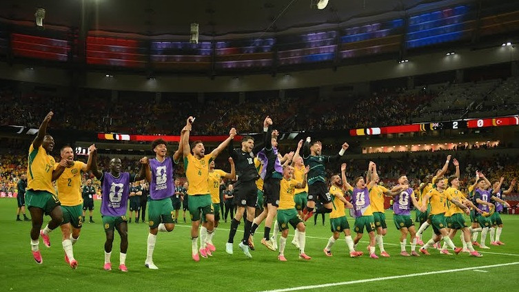 Selebrasi Pemain Australia di Piala Dunia 2026