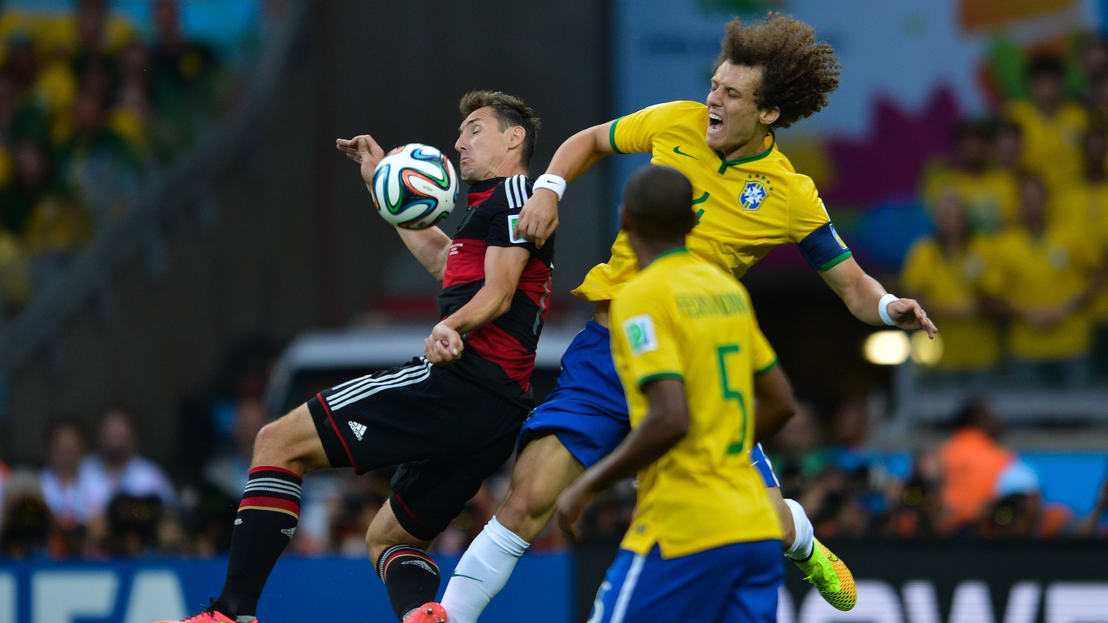 Brasil vs Jerman di Piala Dunia 2014