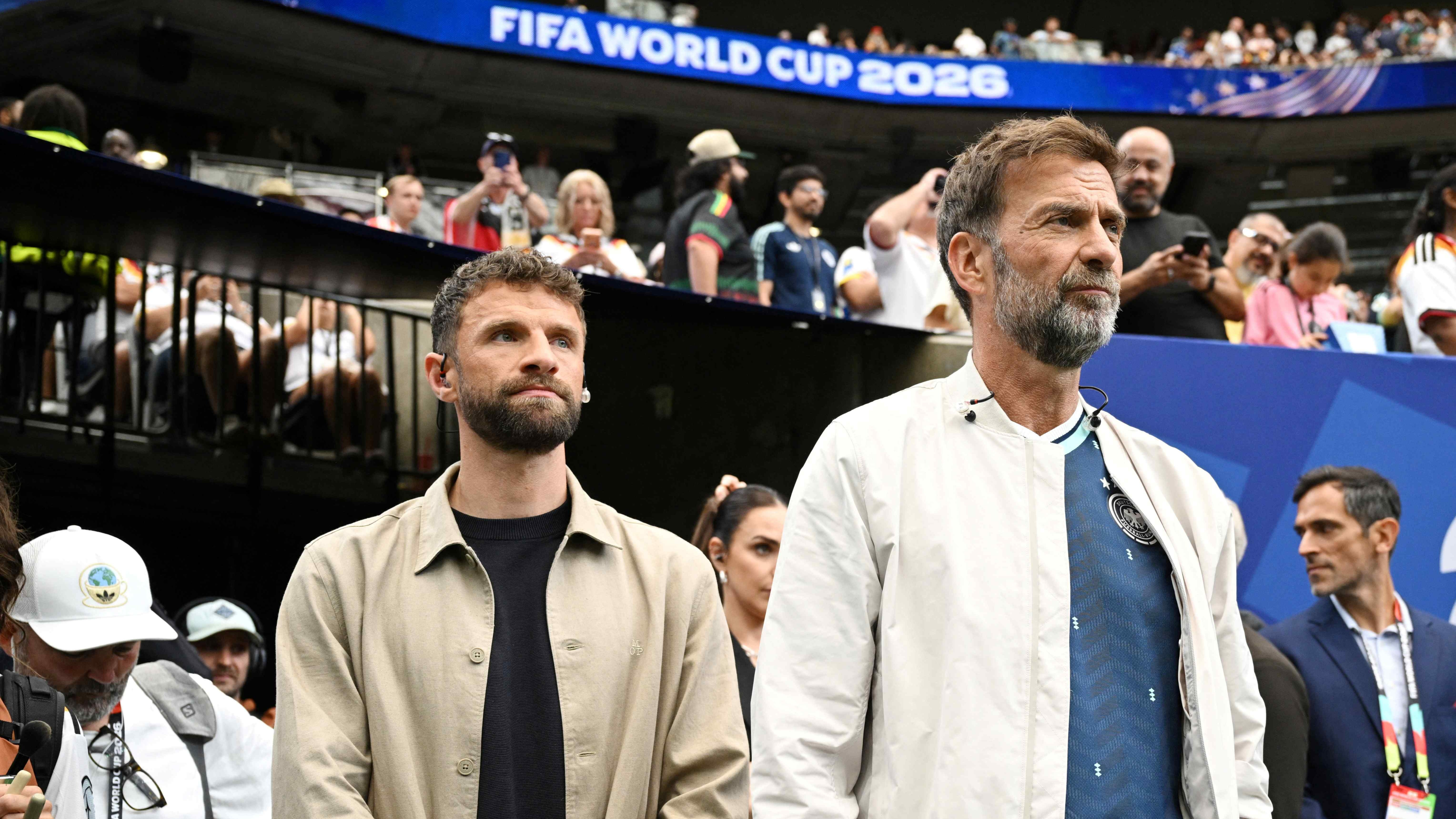 Thomas Muller dan Jurgen Klopp