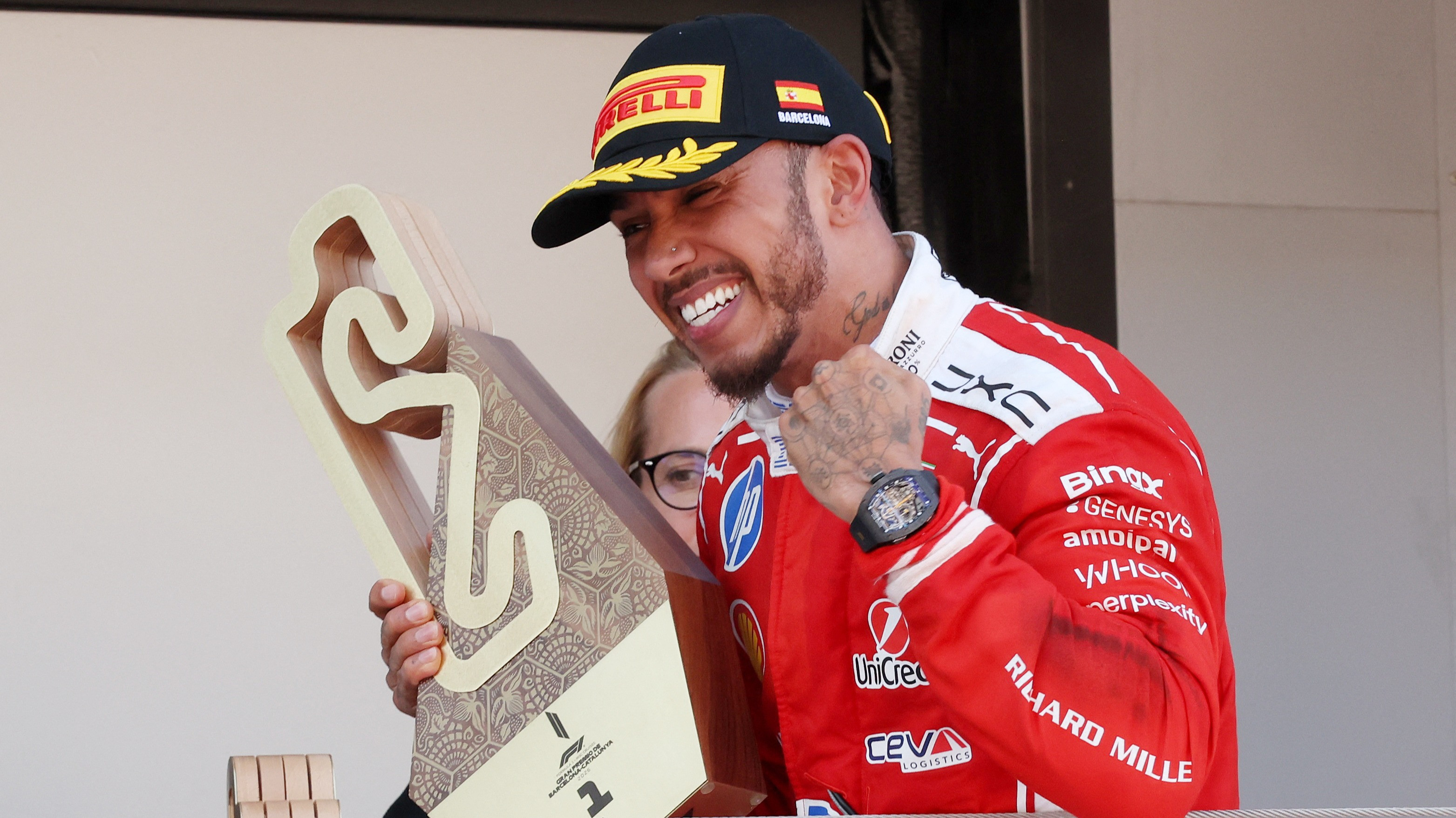 Pembalap Ferrari, Lewis Hamilton