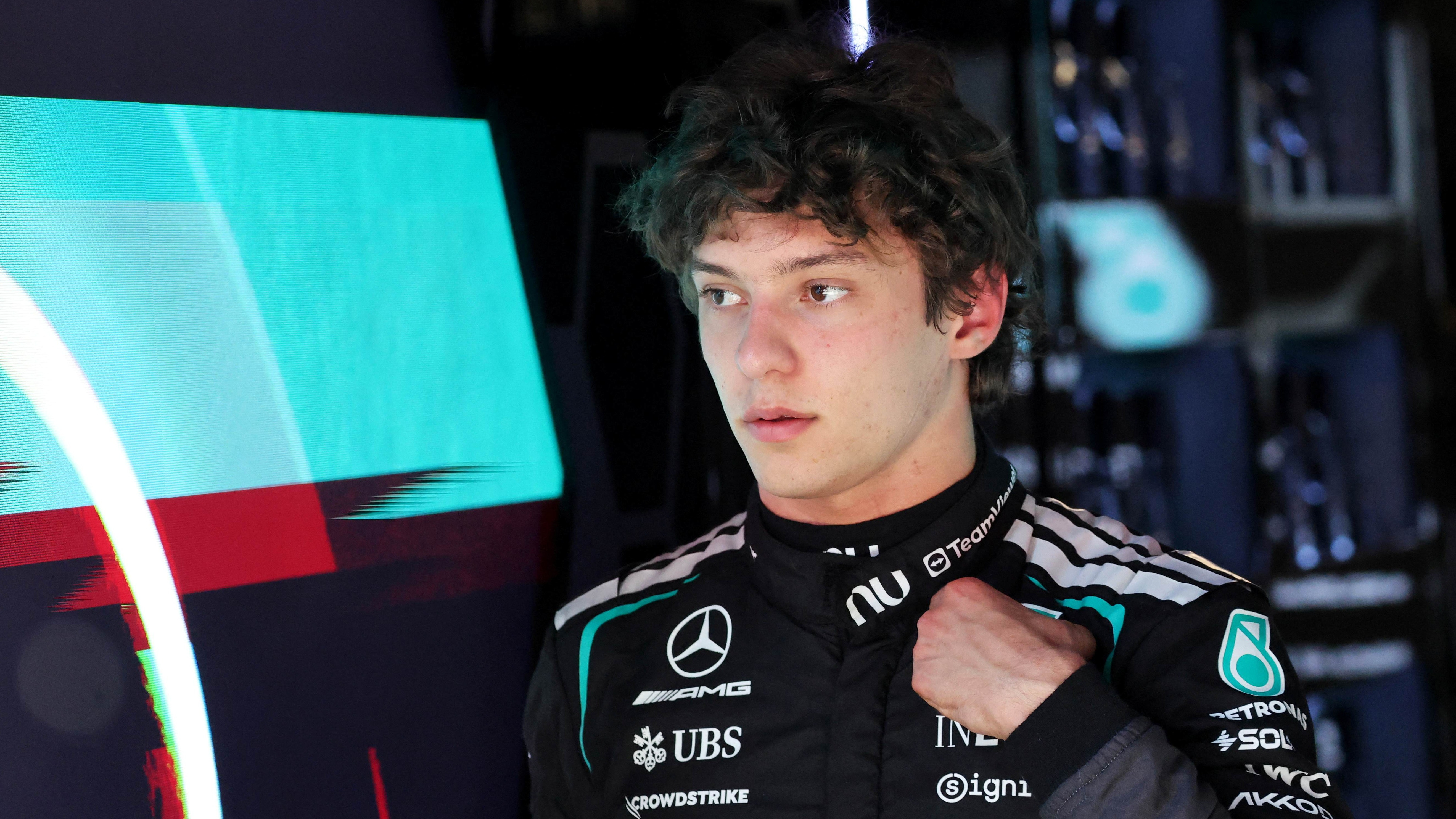 Pembalap Mercedes, Kimi Antonelli