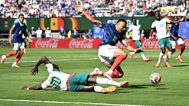 Kylian Mbappe saat beraksi membela Timnas Prancis di laga melawan Senegal di Piala Dunia 2026.