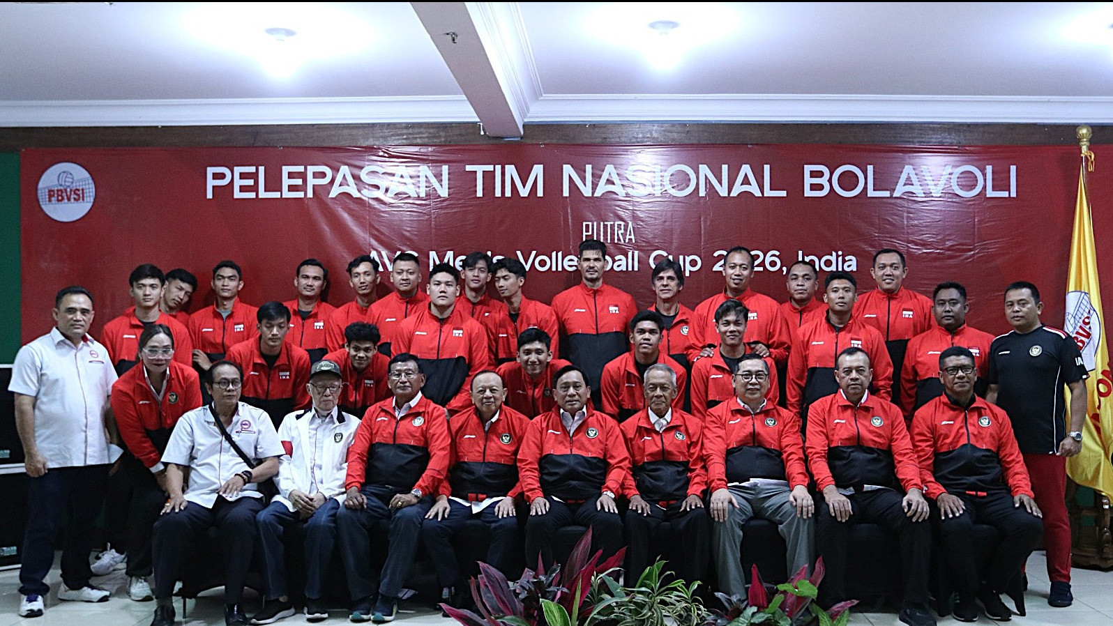 Timnas Voli Indonesia dan PBVSI