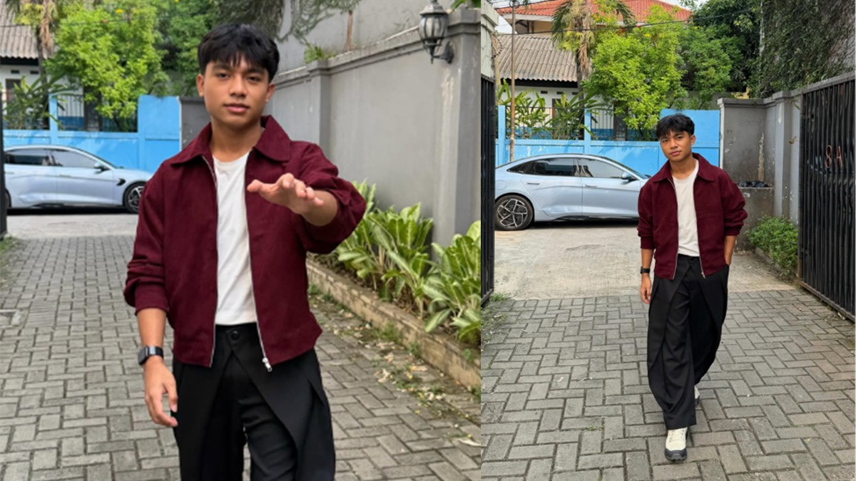 4 Inspirasi Outer Minimalis ala Bertrand Peto, dari Biker Jacket sampai Coach Jacket Maroon
            - galeri foto