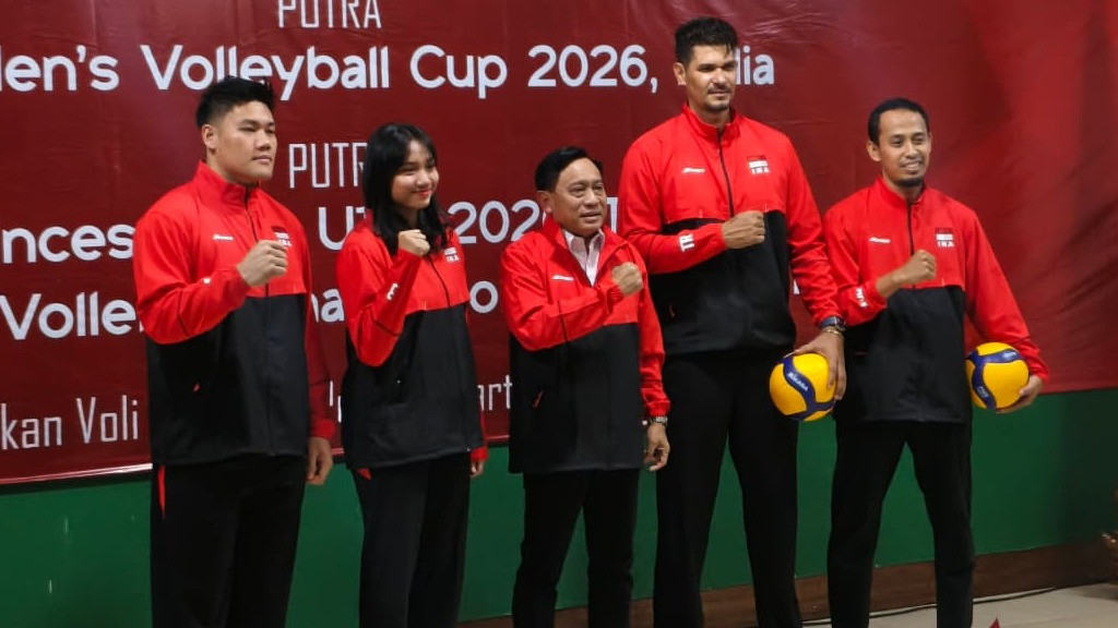 Pelepasan Skuad Timnas Voli Indonesia ke AVC Men s Cup 2026