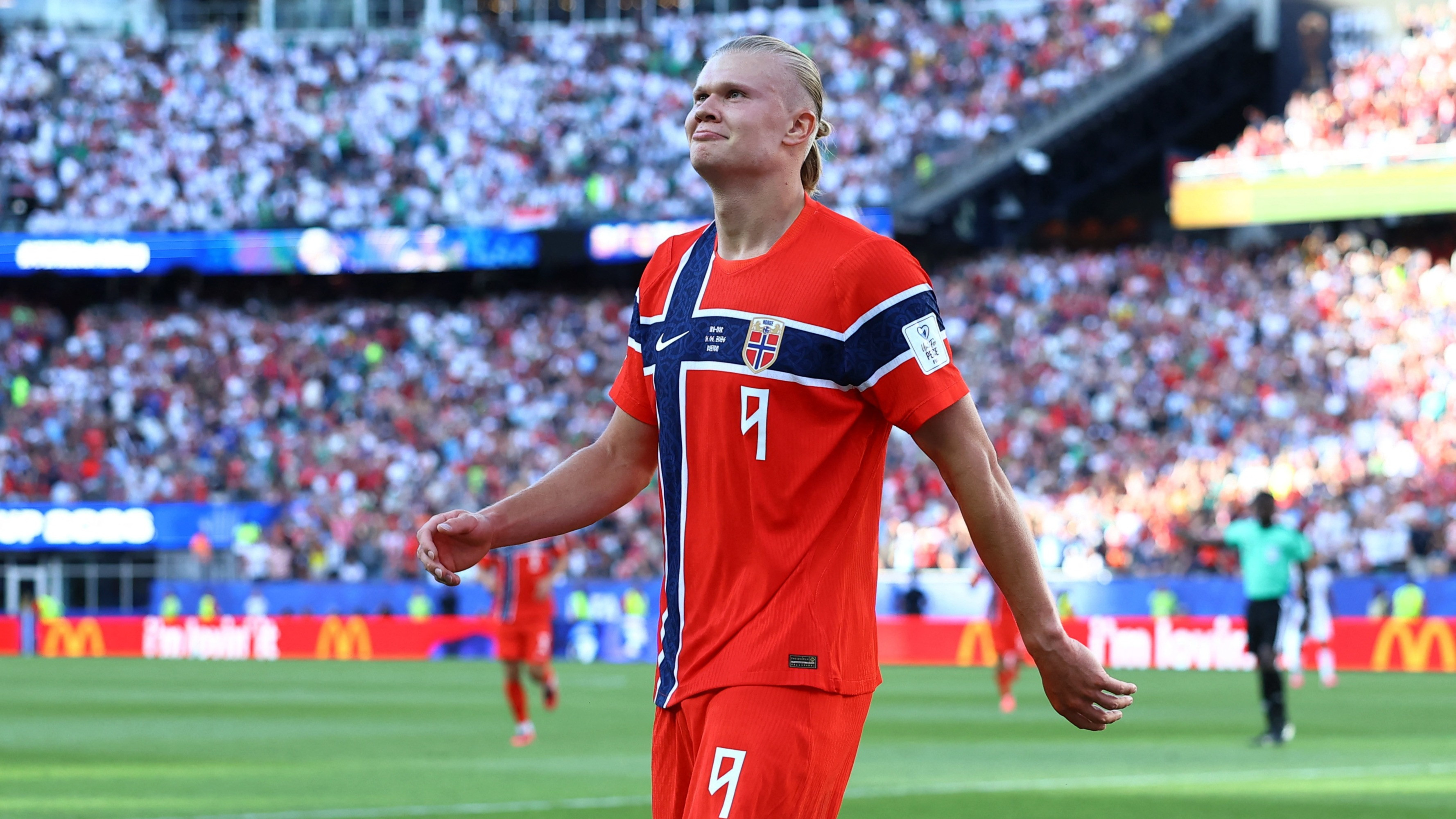Pemain Timnas Norwegia, Erling Haaland, di Piala Dunia 2026