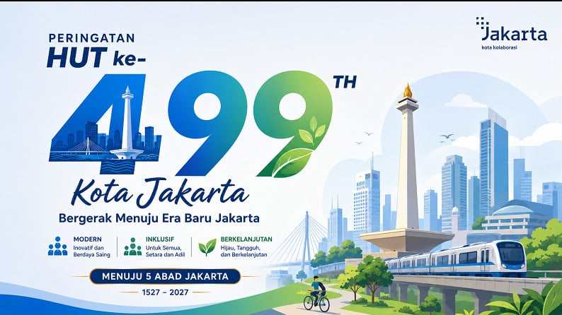HUT Kota Jakarta ke-499