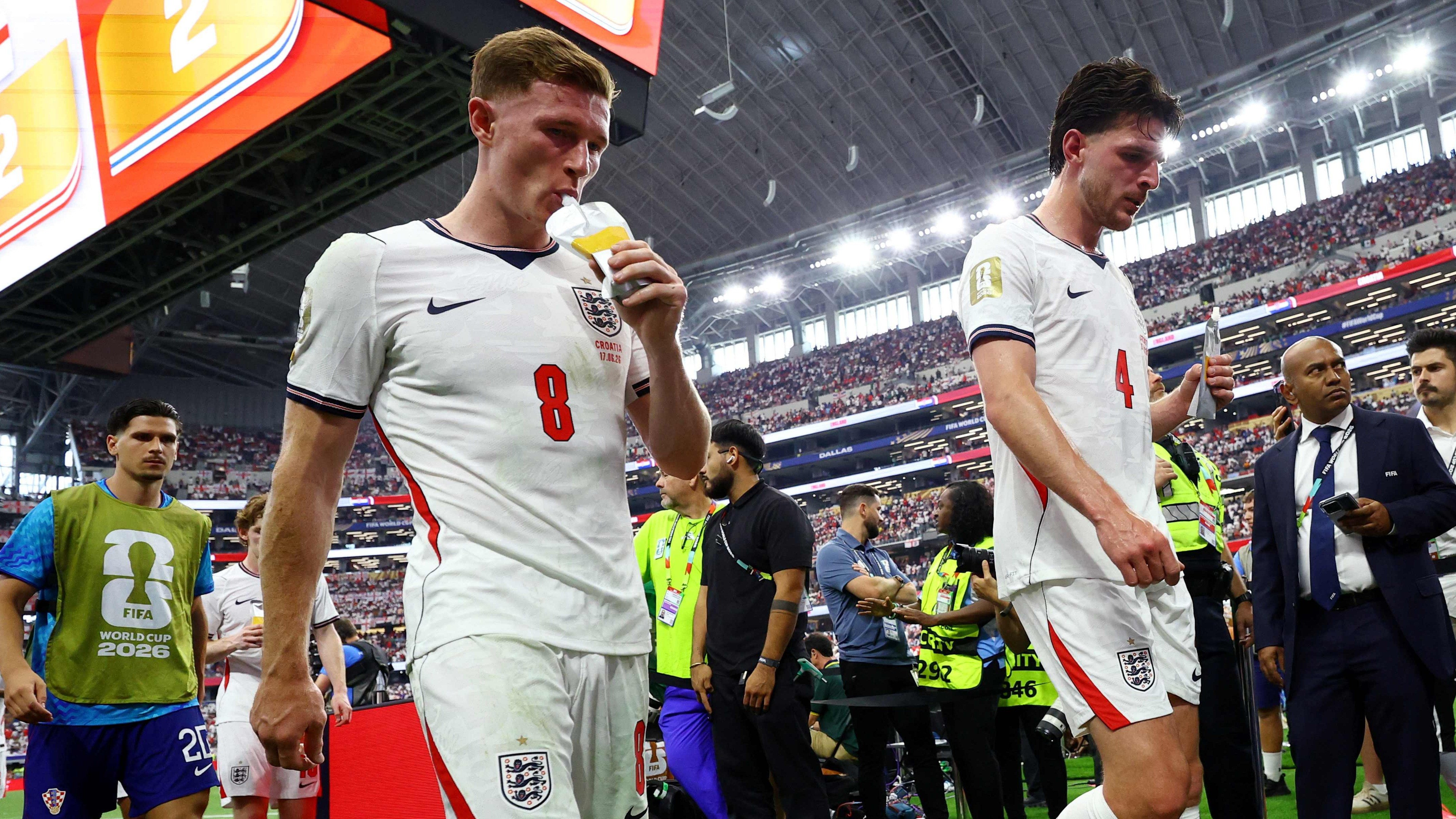 Pemain Timnas Inggris, Elliot Anderson dan Declan Rice