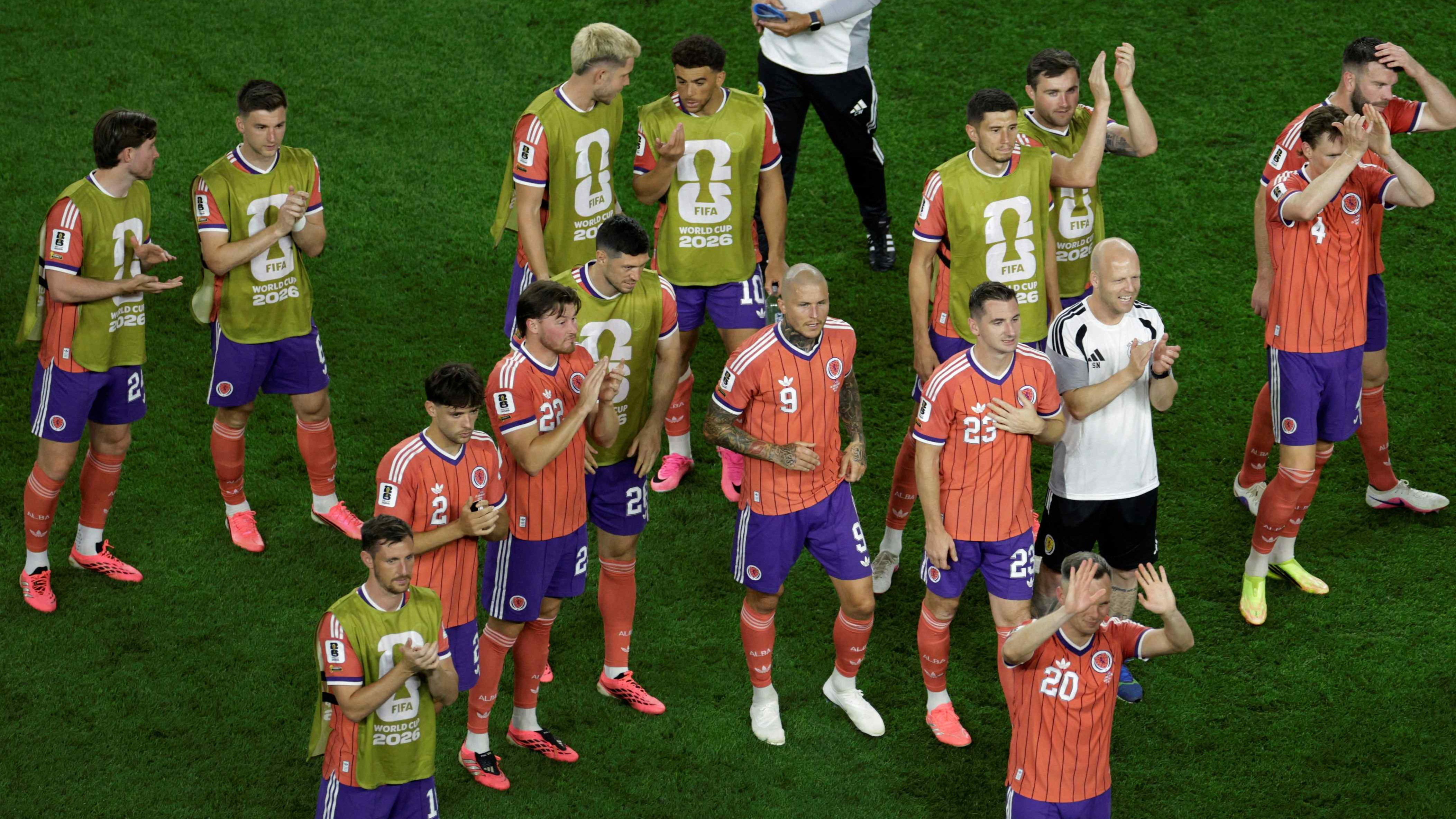 Timnas Skotlandia saat menghadapi Haiti di Piala Dunia 2026