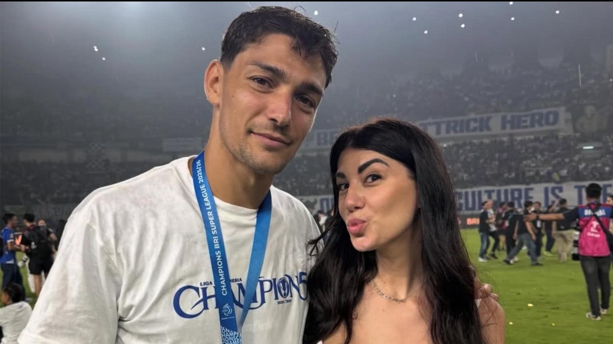Istri eks pemain Persib Bandung Federico Barba, Ester Giordano